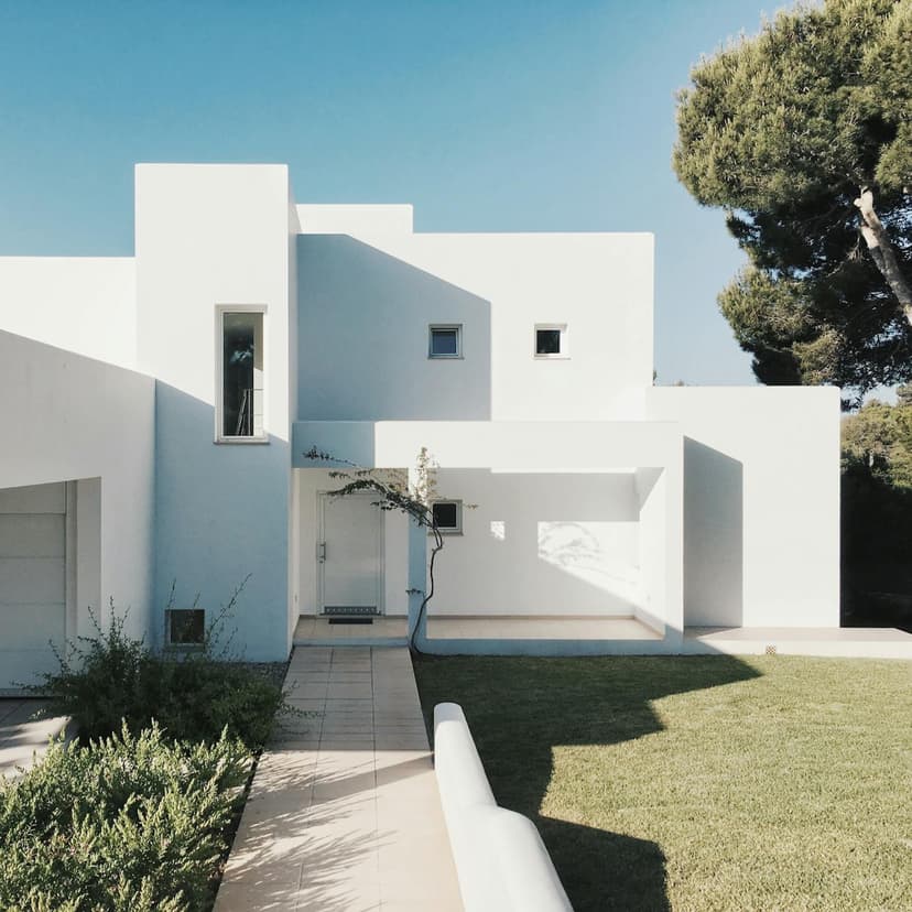 Modern property exterior